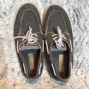Pre-owned boy’s fabric Sperry tip sider